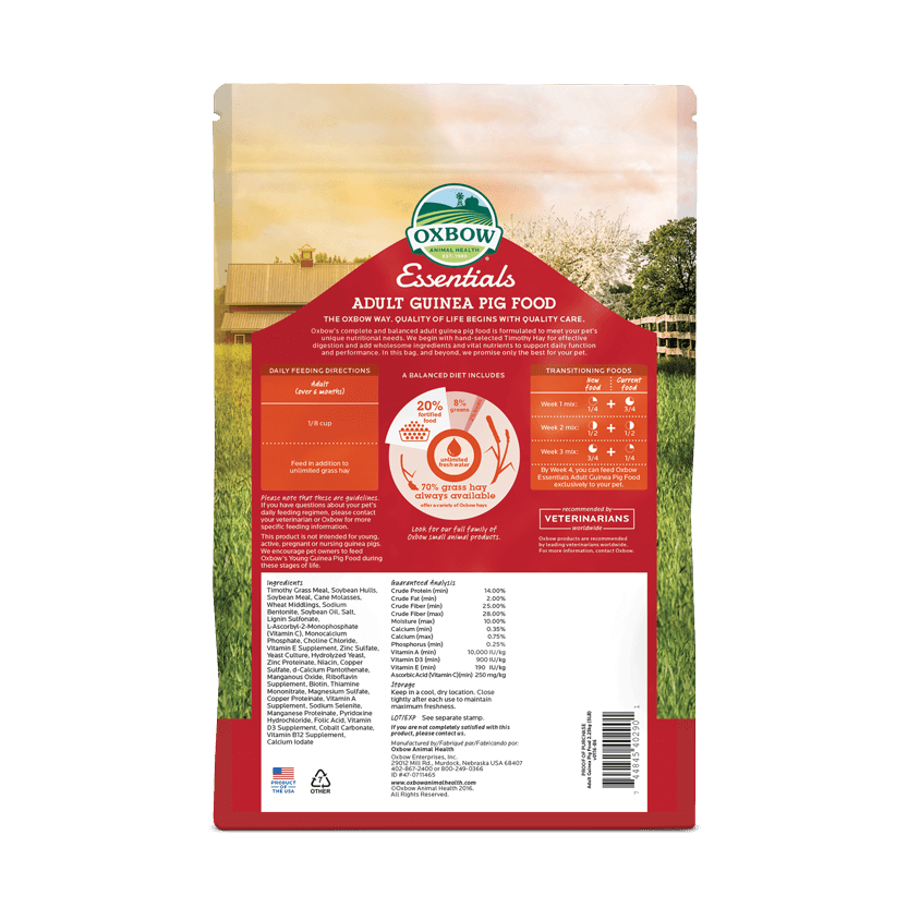 Essentials Adult Guinea Pig Food (2.25kg)